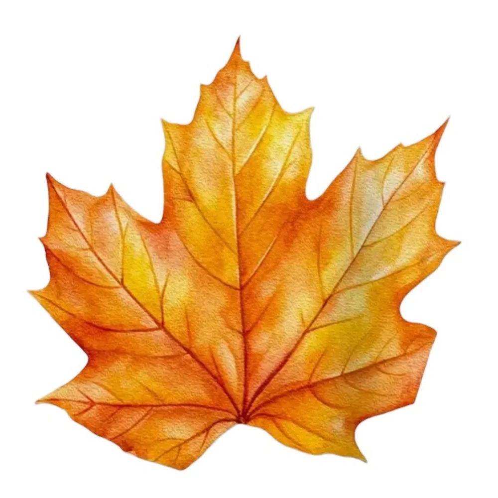 Autumn Maple Shaped Leaves Paper Napkins Party Decor - 20pcs
